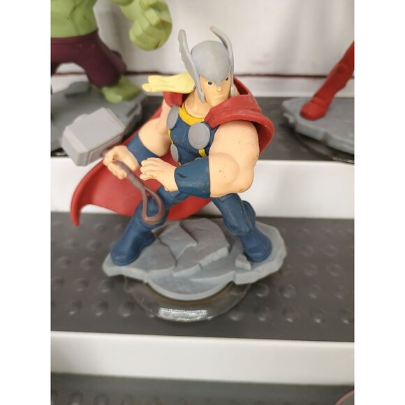 Marvel Disney‎ Infinity Avengers Figurines Set: Hulk Thor & Iron Man - Picture 5 of 12